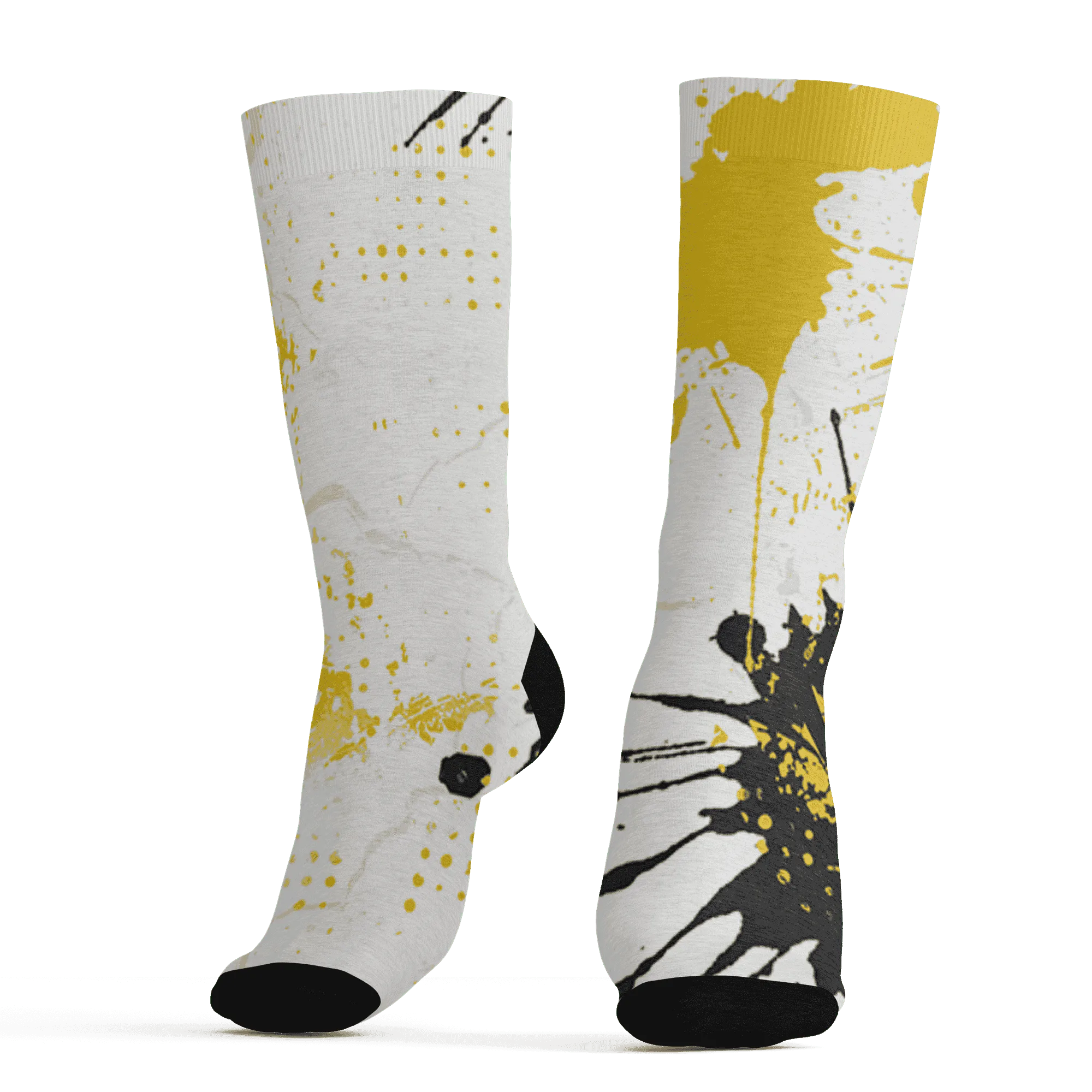 Vivid-Sulfur-4s-Socks-Match-MO-sneaker-3D