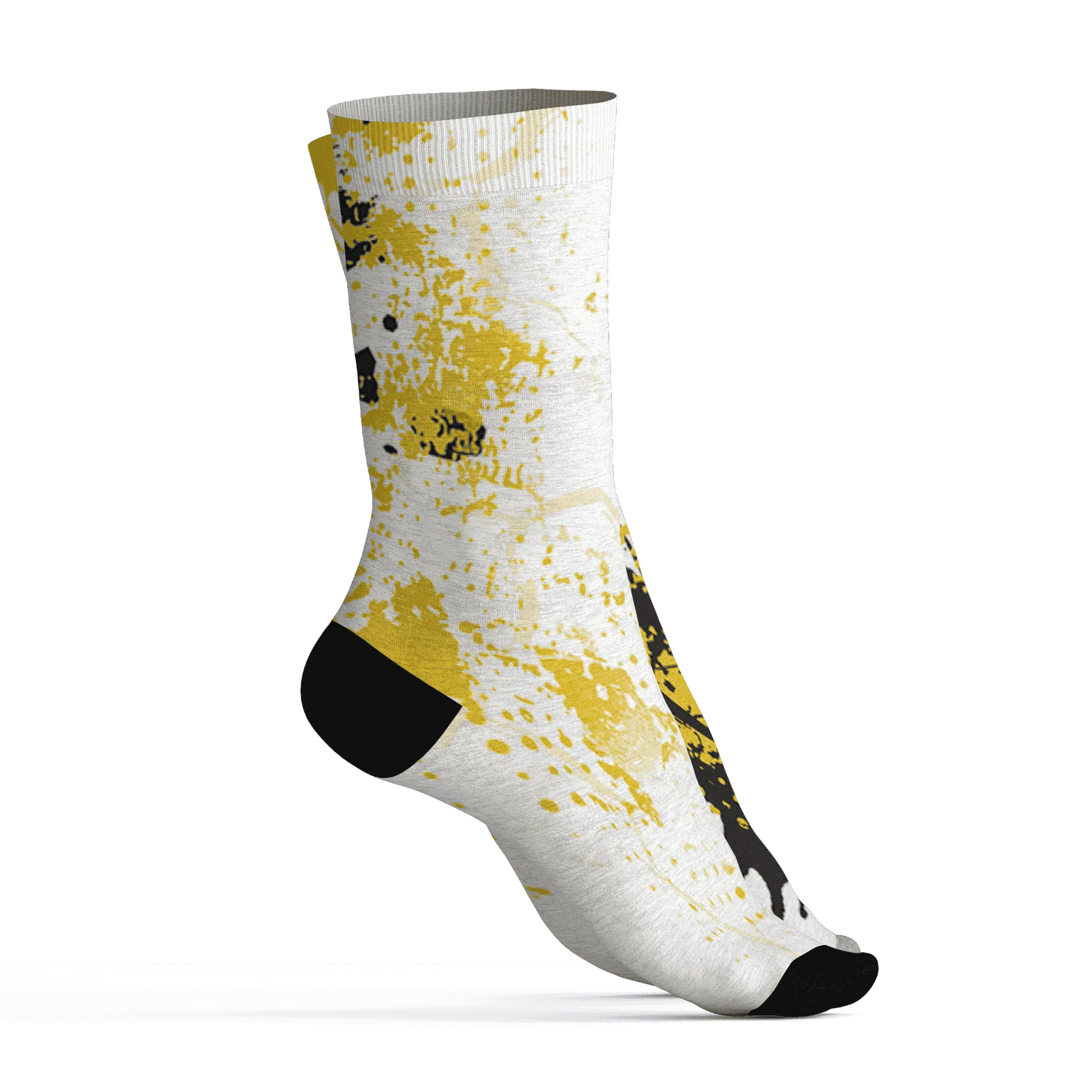 Vivid-Sulfur-4s-Socks-Match-MO-sneaker-3D