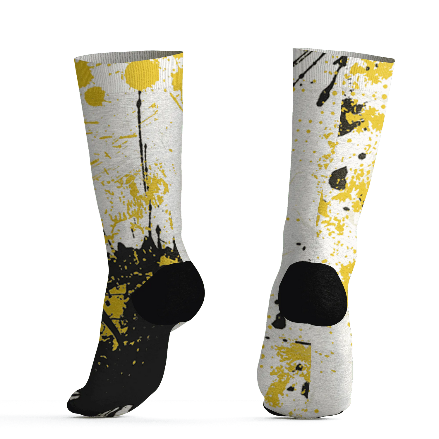 Vivid-Sulfur-4s-Socks-Match-MO-sneaker-3D