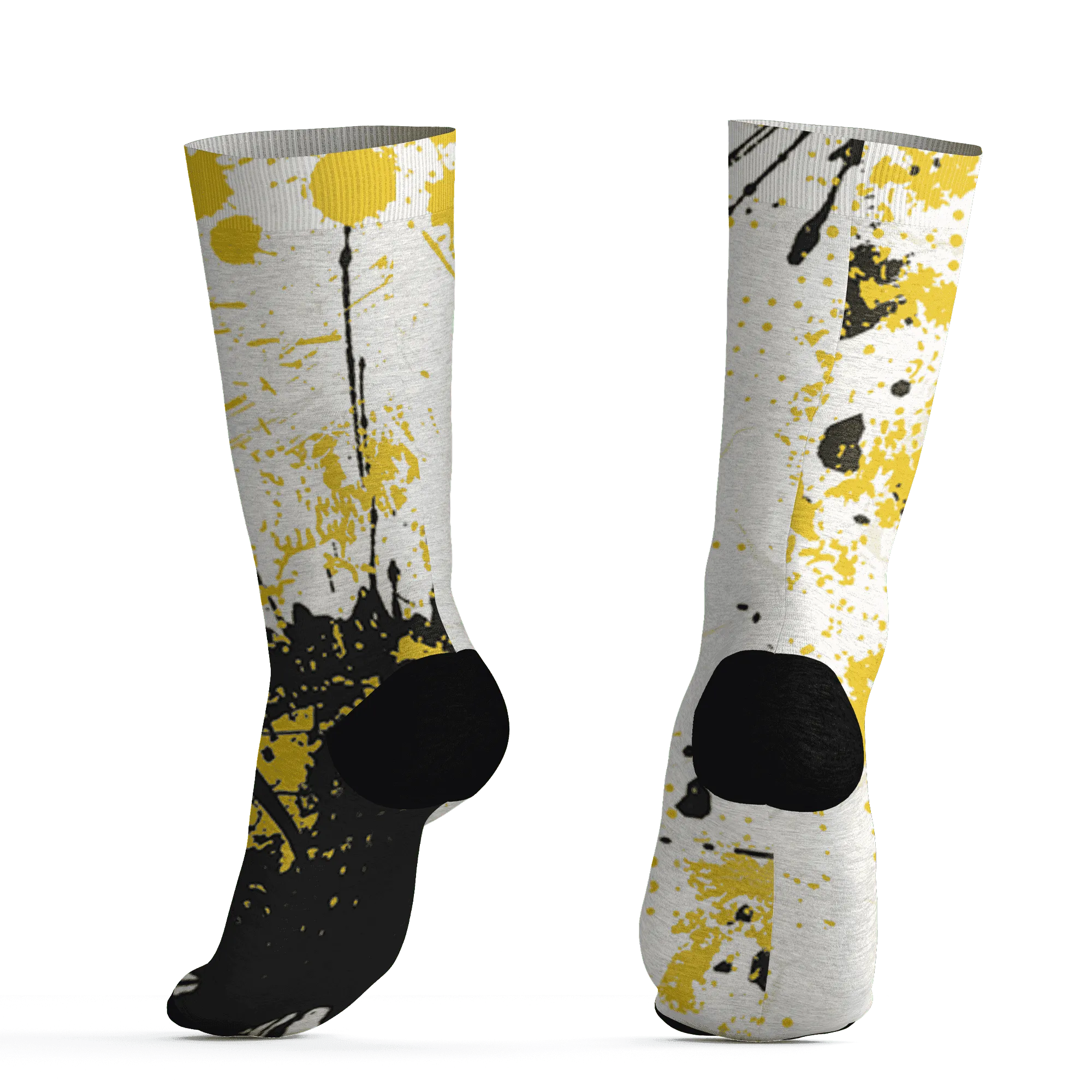 Vivid-Sulfur-4s-Socks-Match-MO-sneaker-3D