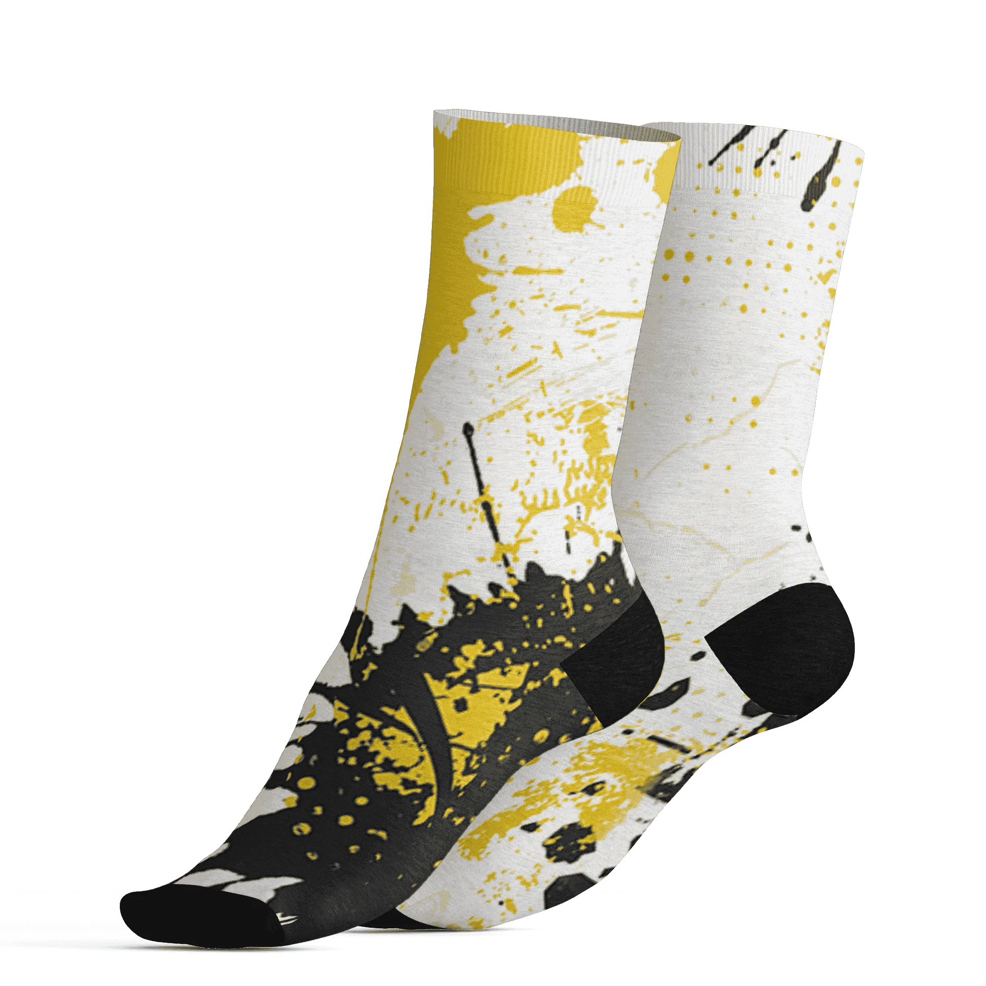 Vivid-Sulfur-4s-Socks-Match-MO-sneaker-3D