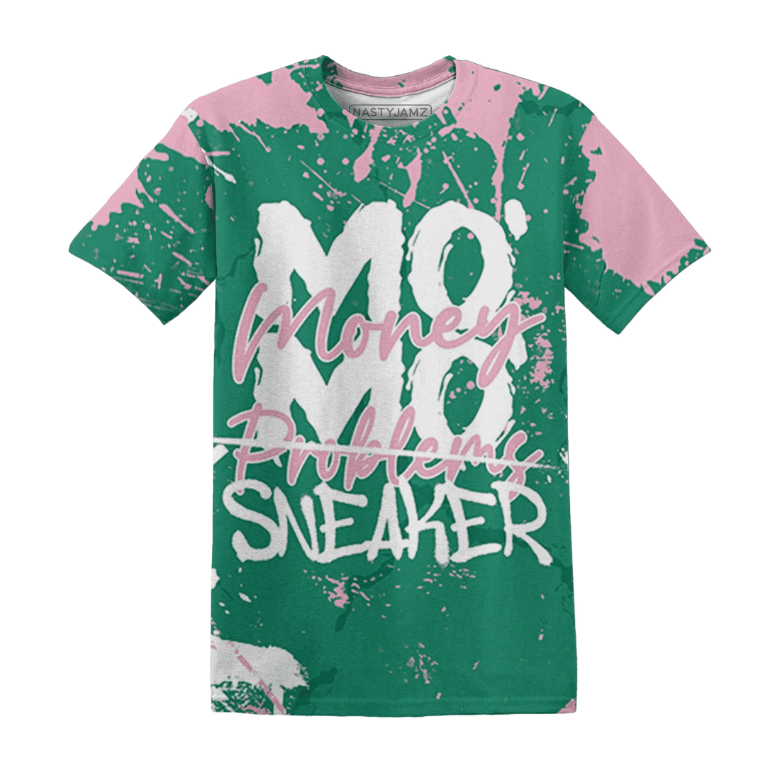 Dunk-Pink-Malachite-Medium-Soft-Low-Sail-T-Shirt-Match-MO-sneaker-3D