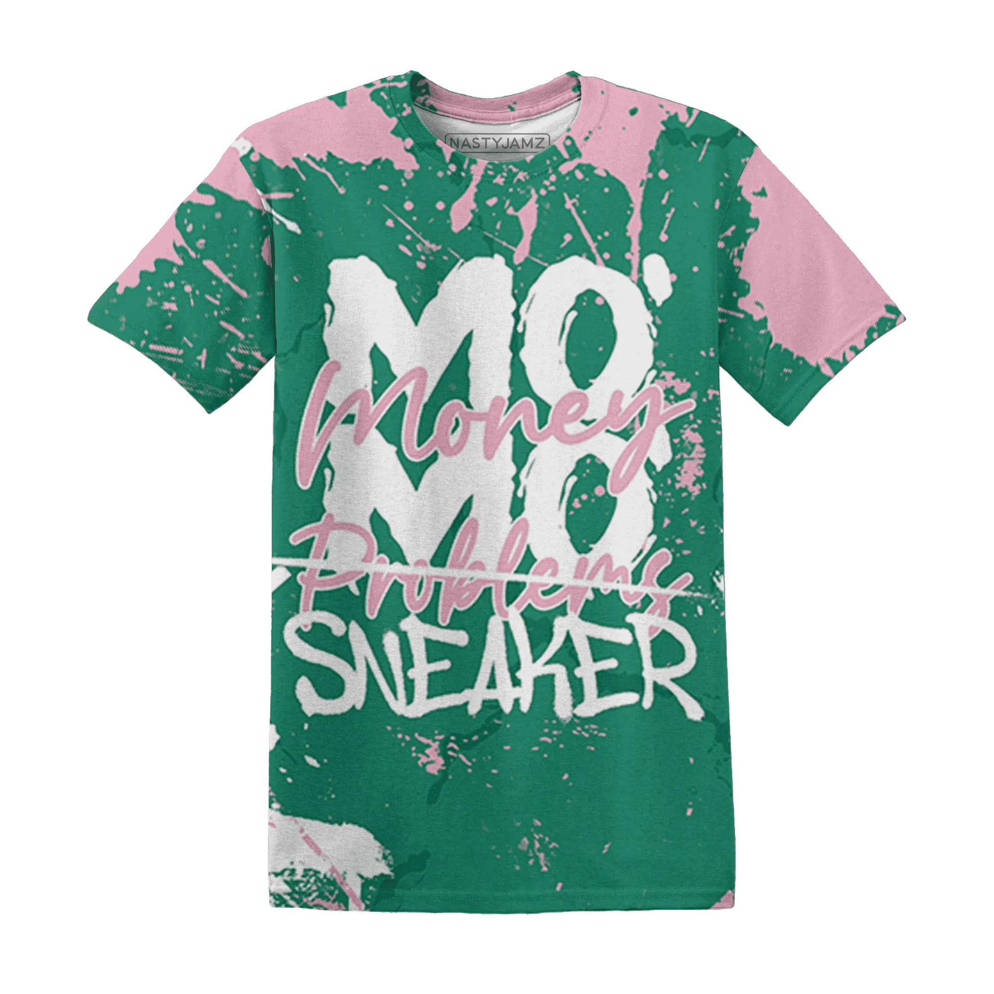 Dunk-Pink-Malachite-Medium-Soft-Low-Sail-T-Shirt-Match-MO-sneaker-3D