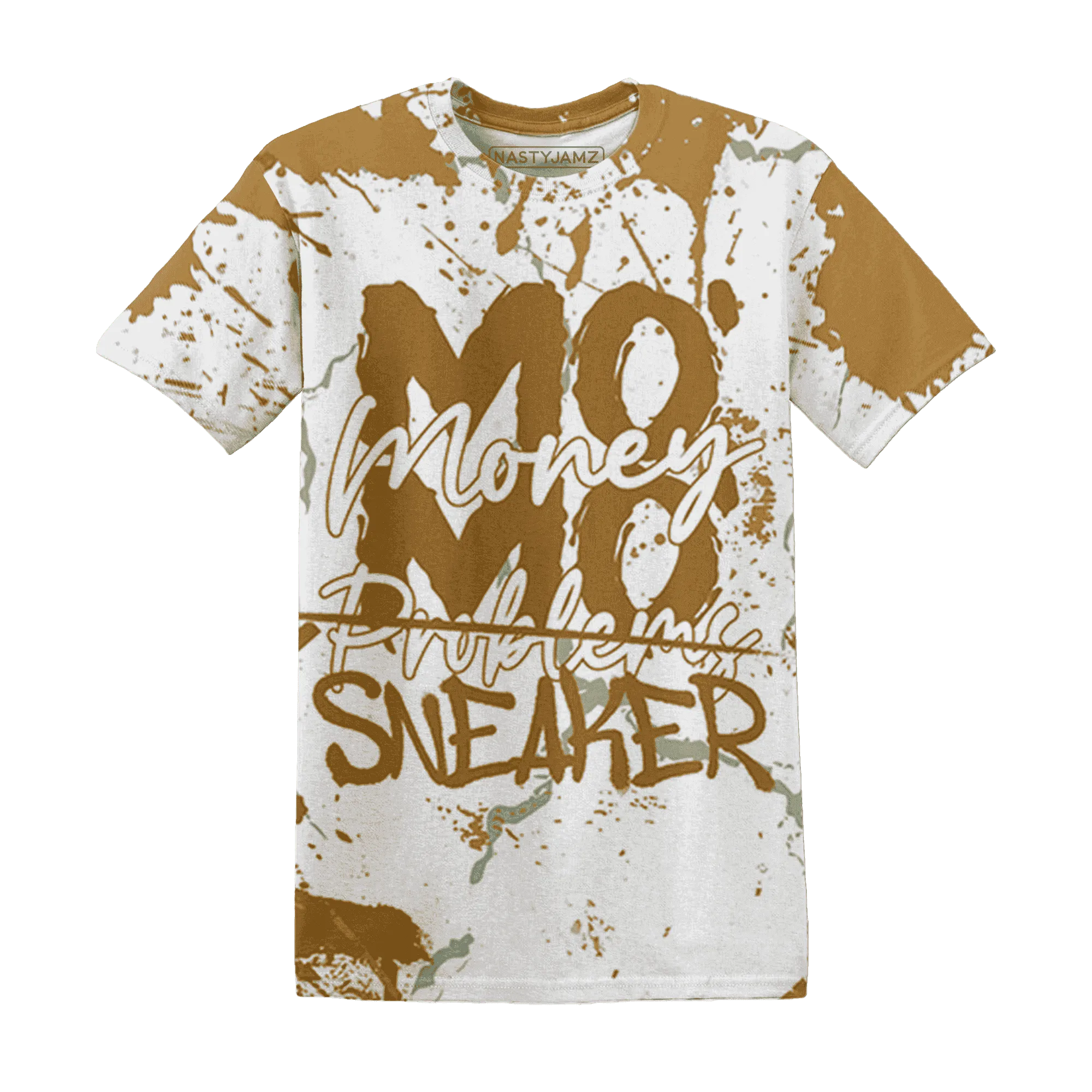 Wheat-13s-T-Shirt-Match-MO-sneaker-3D