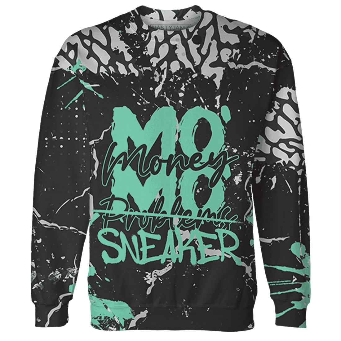Green-Glow-3s-Sweatshirt-Match-MO-sneaker-3D