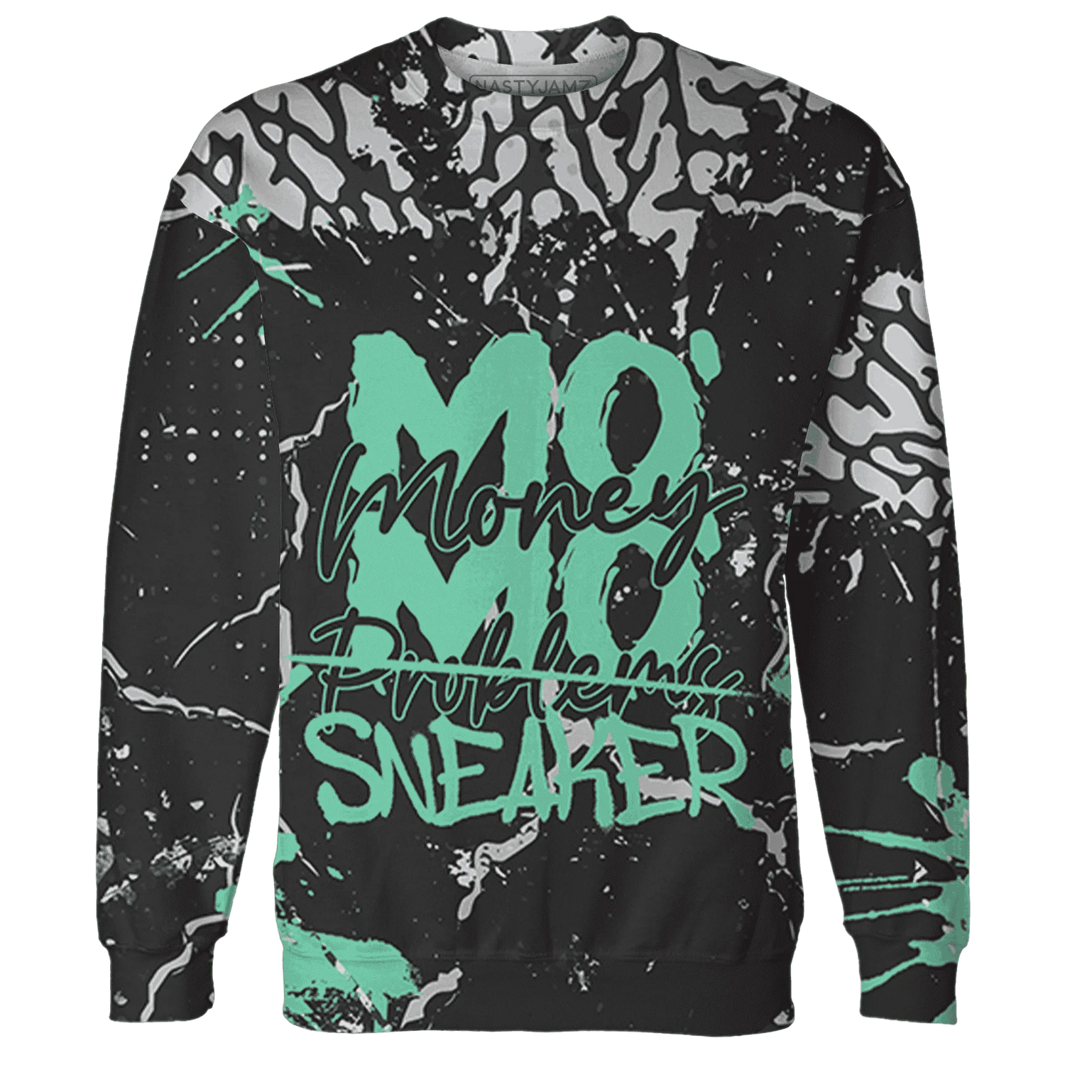 Green-Glow-3s-Sweatshirt-Match-MO-sneaker-3D