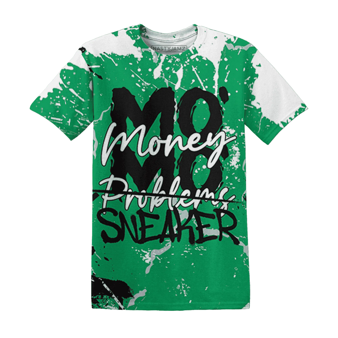 Lucky-Green-5s-T-Shirt-Match-MO-sneaker-3D