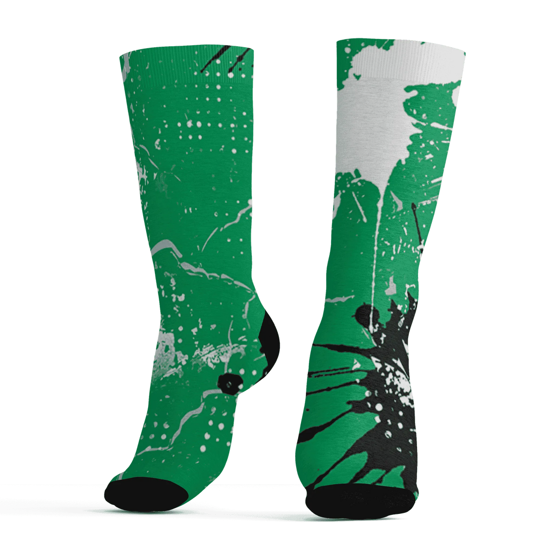 Lucky-Green-5s-Socks-Match-MO-sneaker-3D