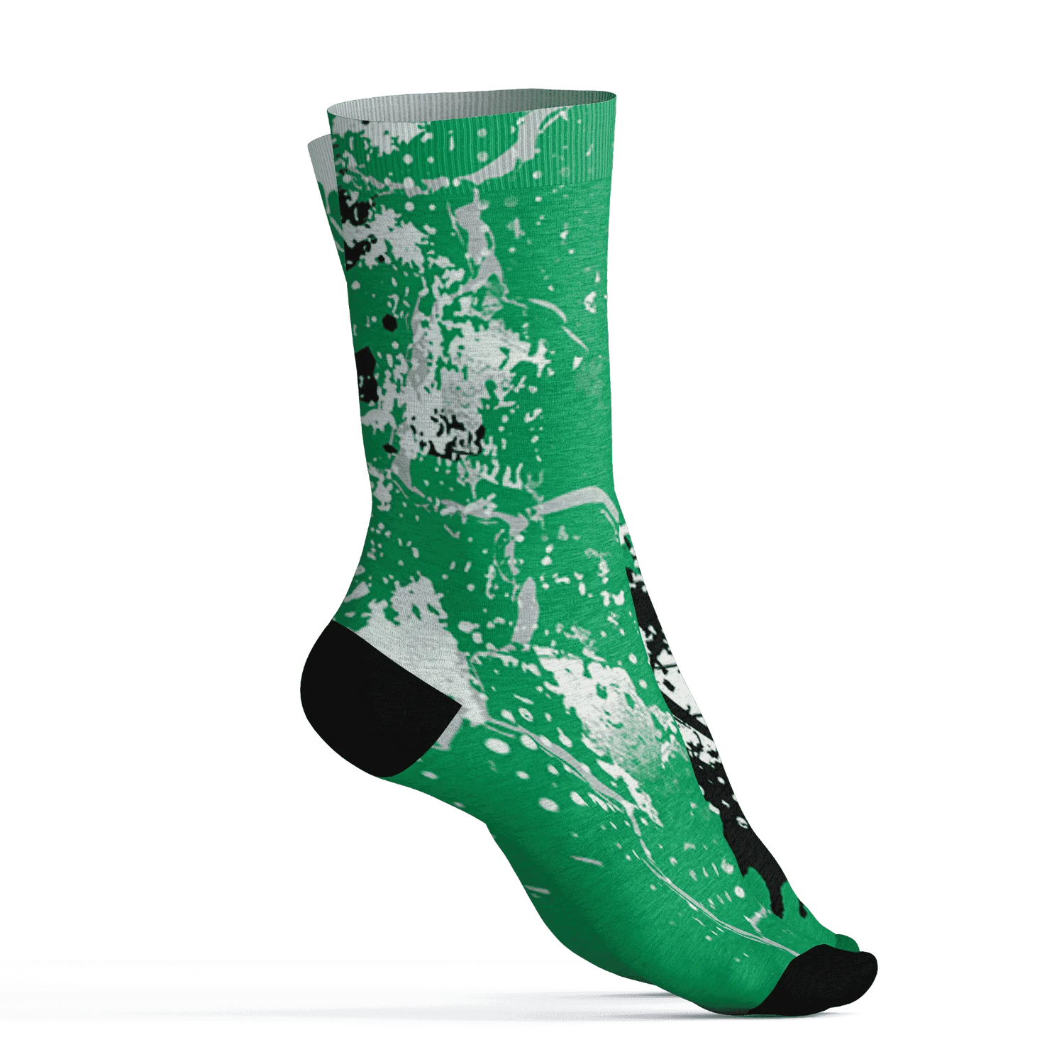 Lucky-Green-5s-Socks-Match-MO-sneaker-3D