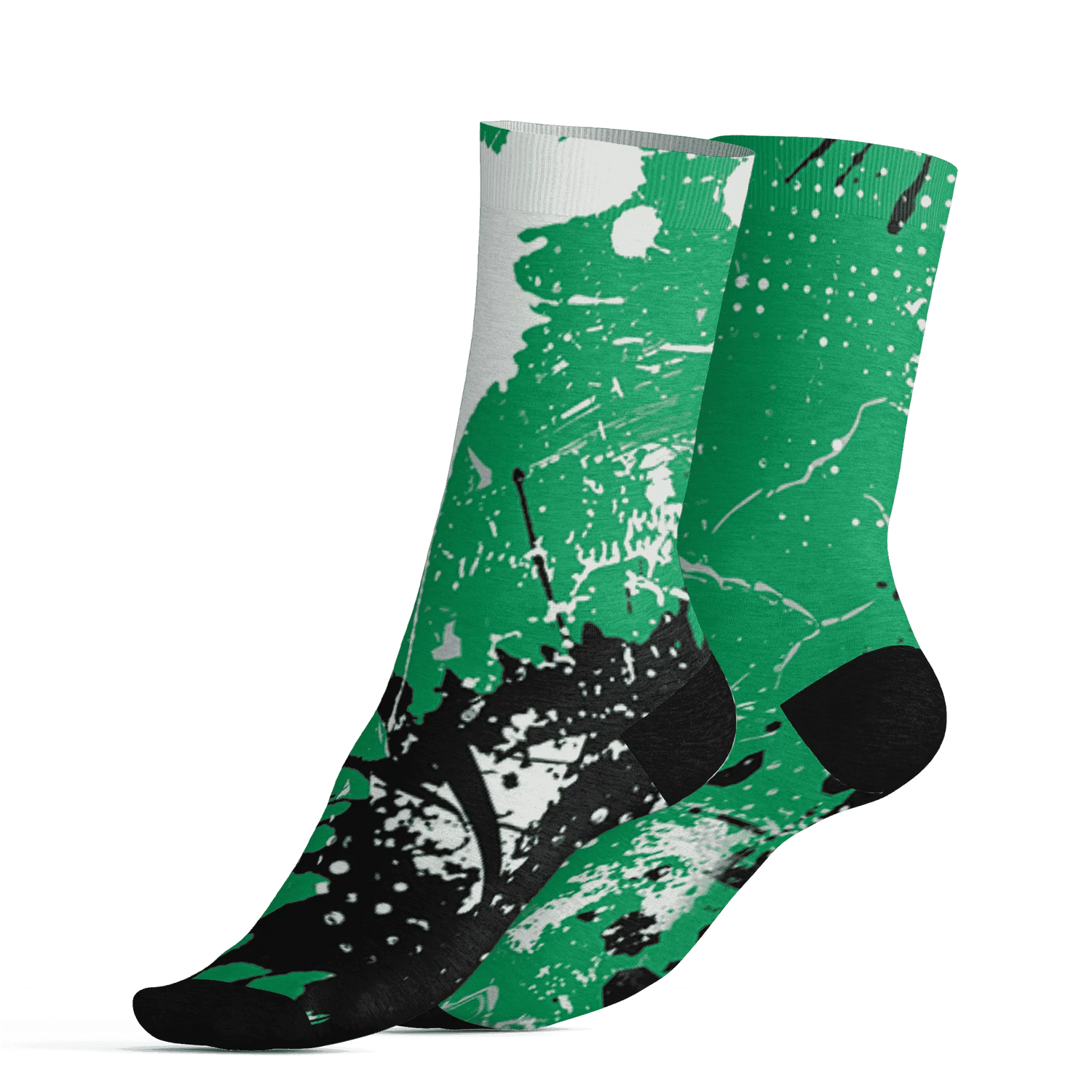 Lucky-Green-5s-Socks-Match-MO-sneaker-3D
