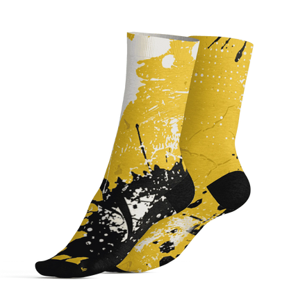 Yellow-Ochre-6s-Socks-Match-MO-sneaker-3D