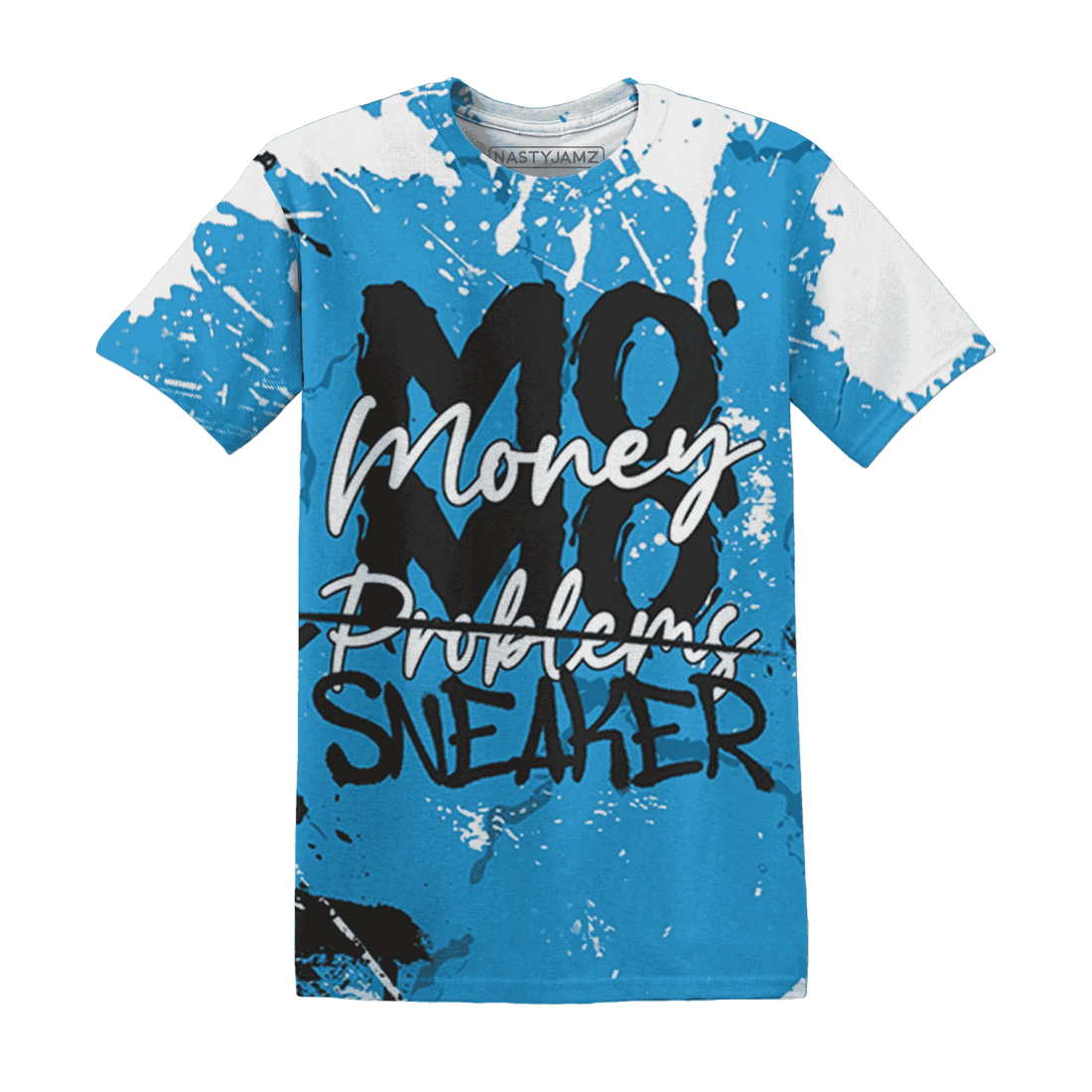 Powder-Blue-9s-T-Shirt-Match-MO-sneaker-3D