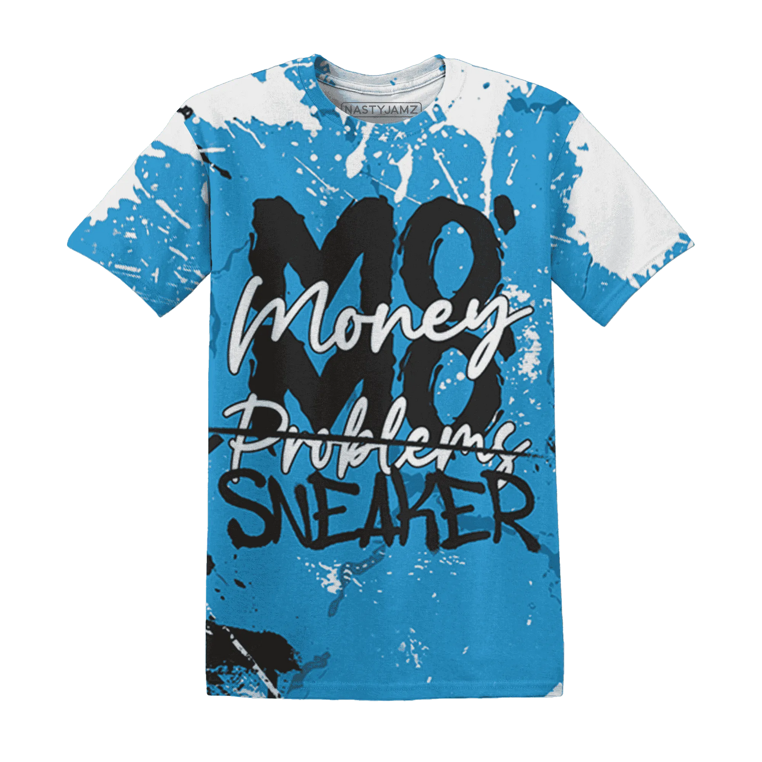 Powder-Blue-9s-T-Shirt-Match-MO-sneaker-3D