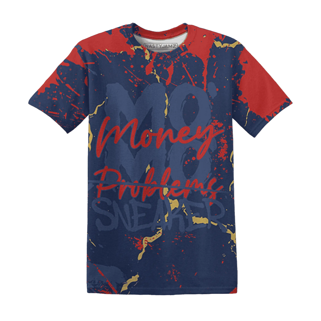 VaporMax-Air-Plus-Midnight-Navy-Gold-Black-T-Shirt-Match-MO-sneaker-3D
