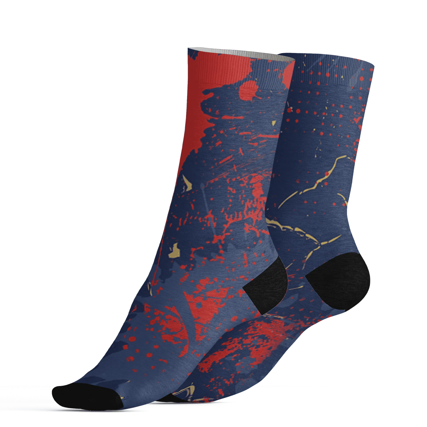VaporMax-Air-Plus-Midnight-Navy-Gold-Black-Socks-Match-MO-sneaker-3D