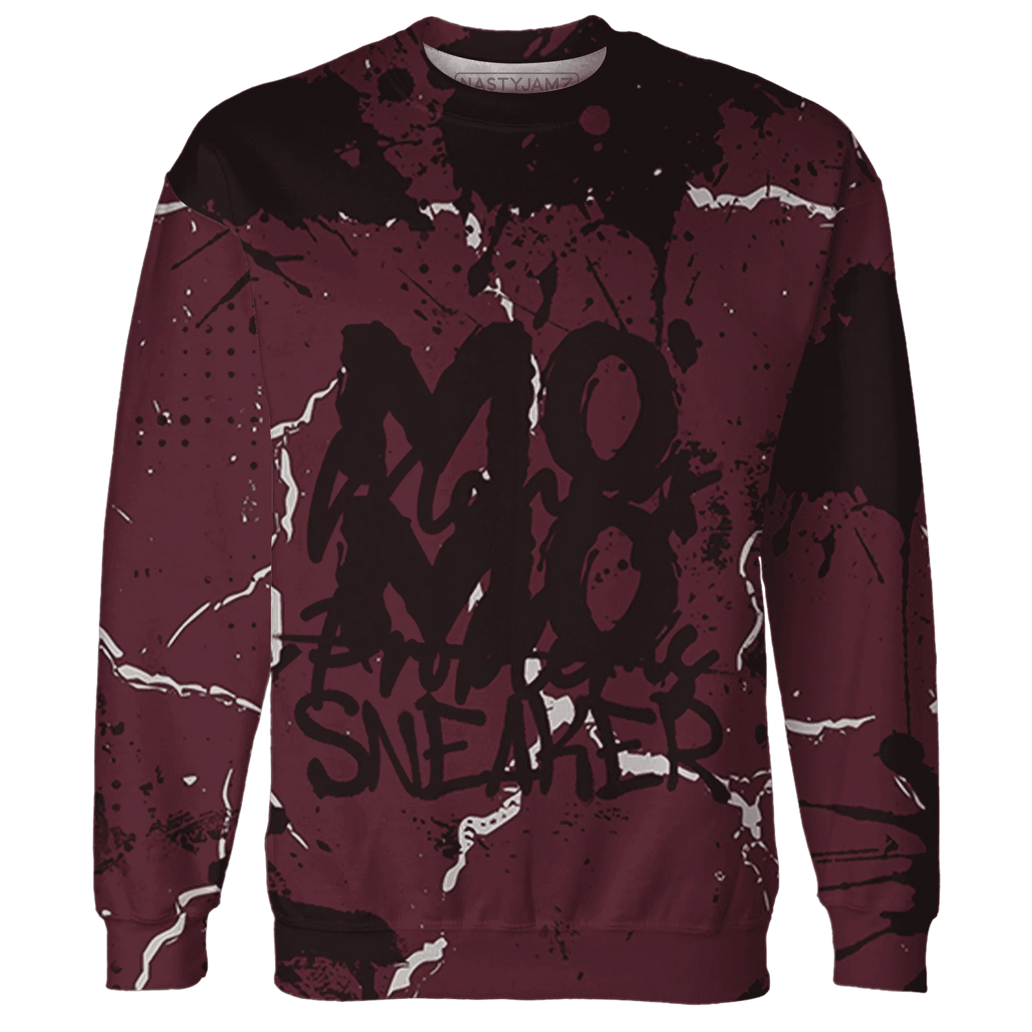 VaporMax-Night-Maron-Burgundy-Sweatshirt-Match-MO-sneaker-3D