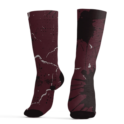 VaporMax-Night-Maron-Burgundy-Socks-Match-MO-sneaker-3D