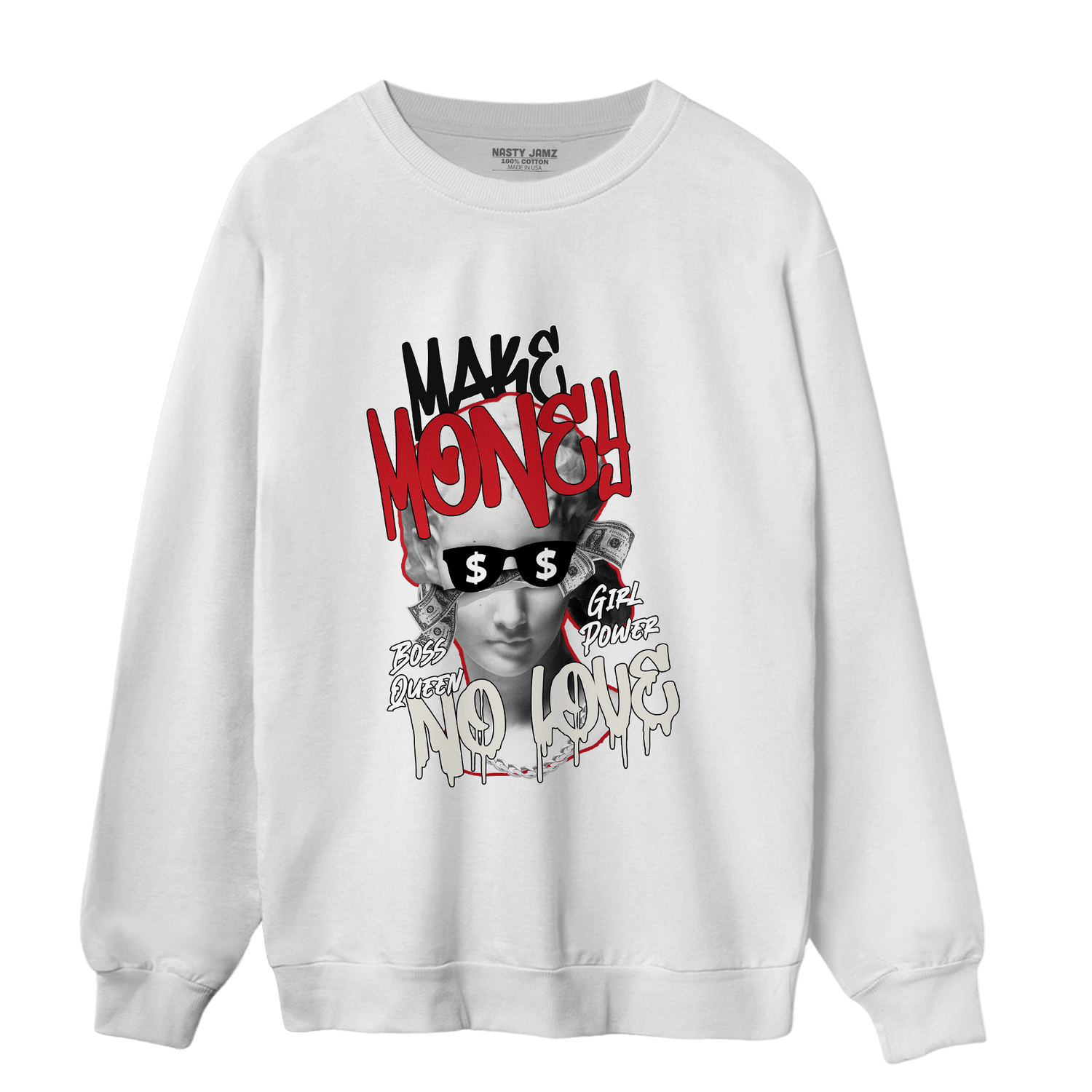 Low OG Trophy Room 1s Sweatshirt Match Make Money No Love - NastyJamz