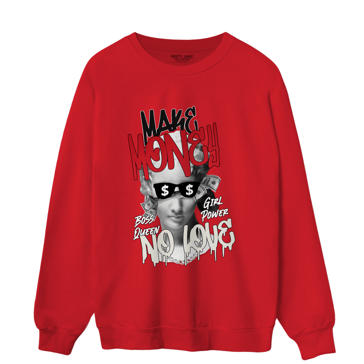 Low OG Trophy Room 1s Sweatshirt Match Make Money No Love - NastyJamz