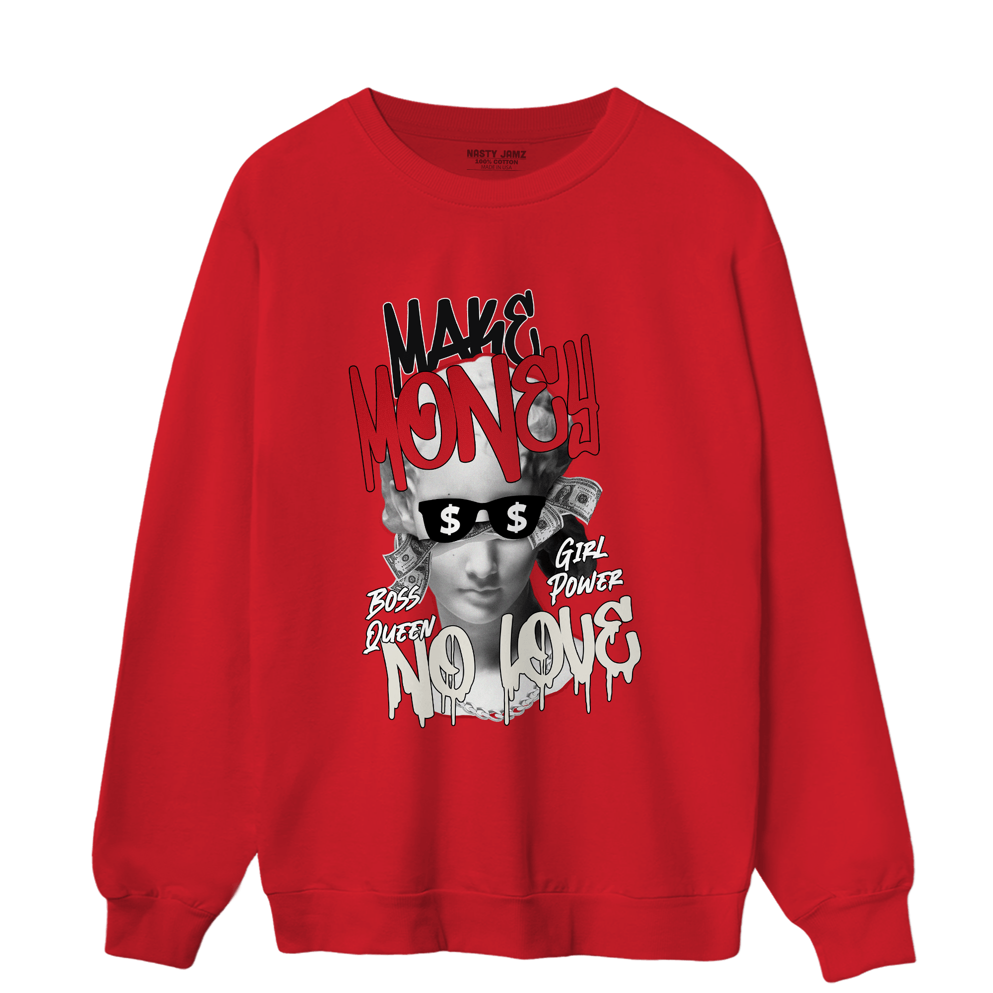 Low OG Trophy Room 1s Sweatshirt Match Make Money No Love - NastyJamz
