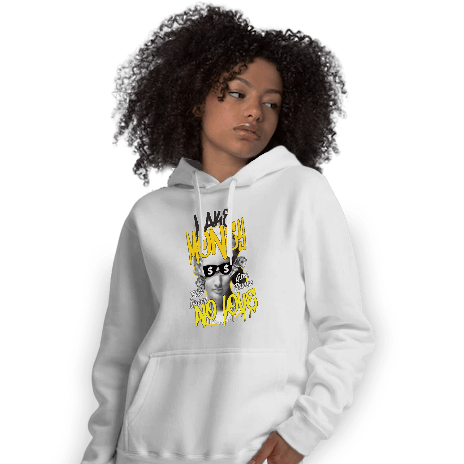 Vivid Sulfur 4s Hoodie Match Make Money No Love - NastyJamz