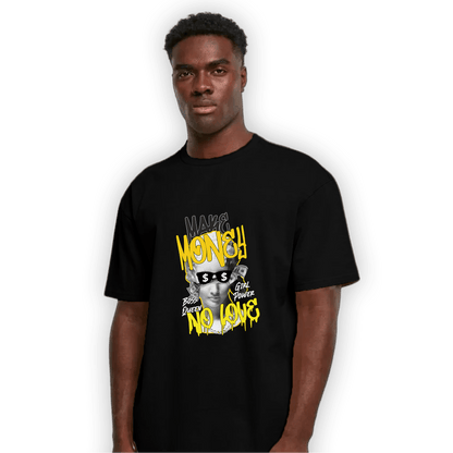 Vivid Sulfur 4s T Shirt Match Make Money No Love - NastyJamz