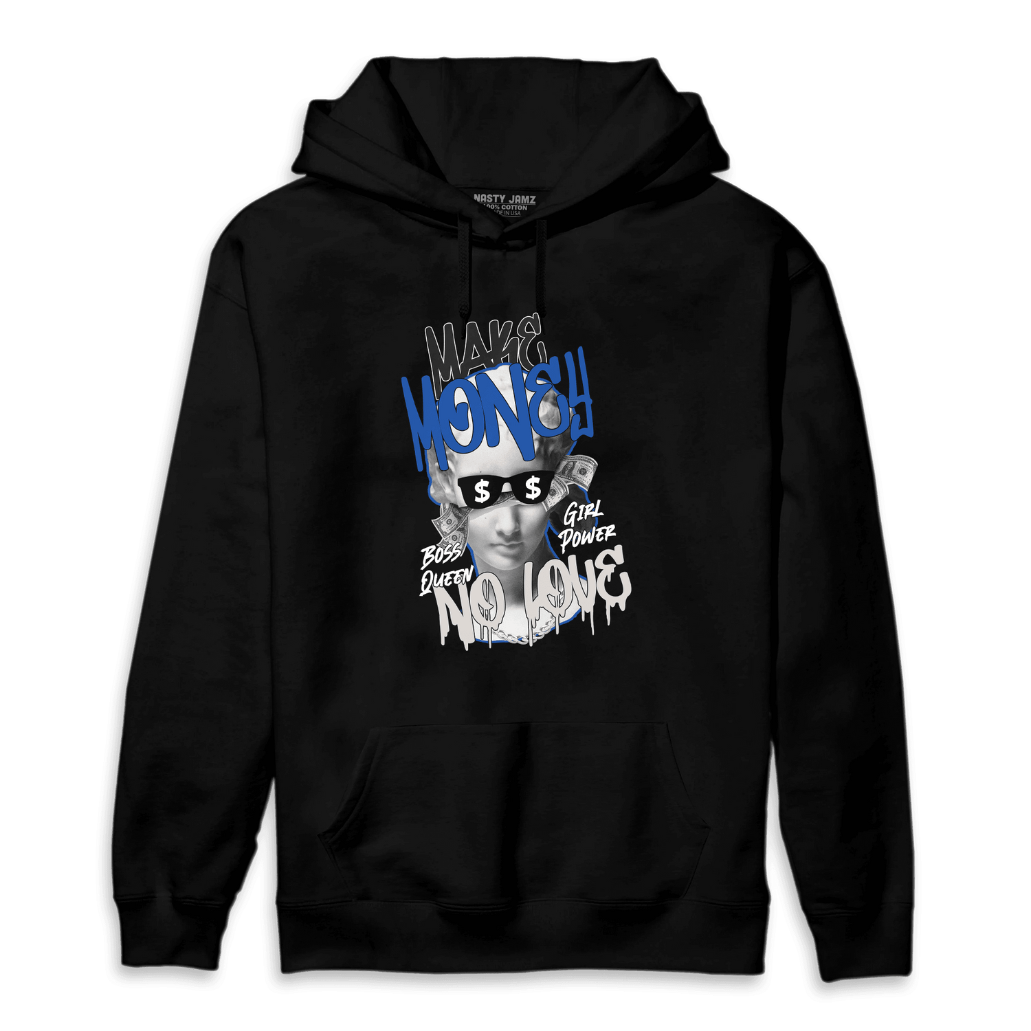 Air Max 1 86 Royal Hoodie Match Make Money No Love - NastyJamz