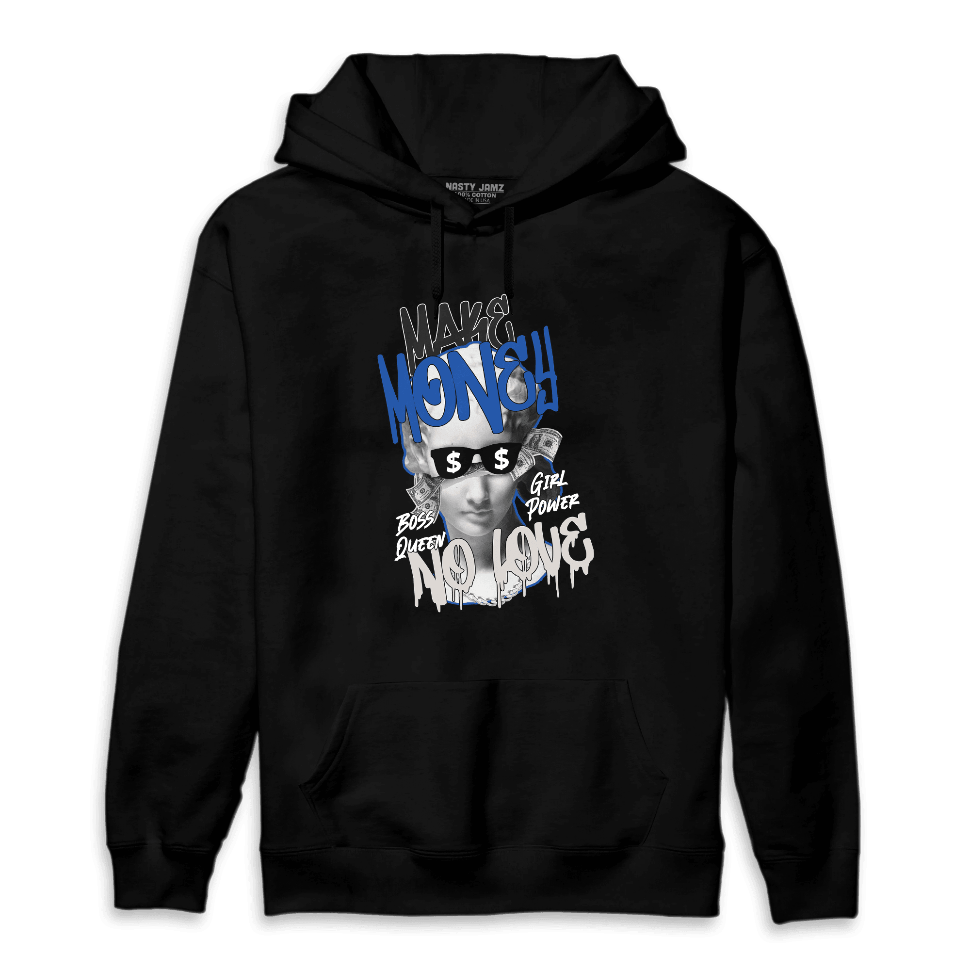 Air Max 1 86 Royal Hoodie Match Make Money No Love - NastyJamz