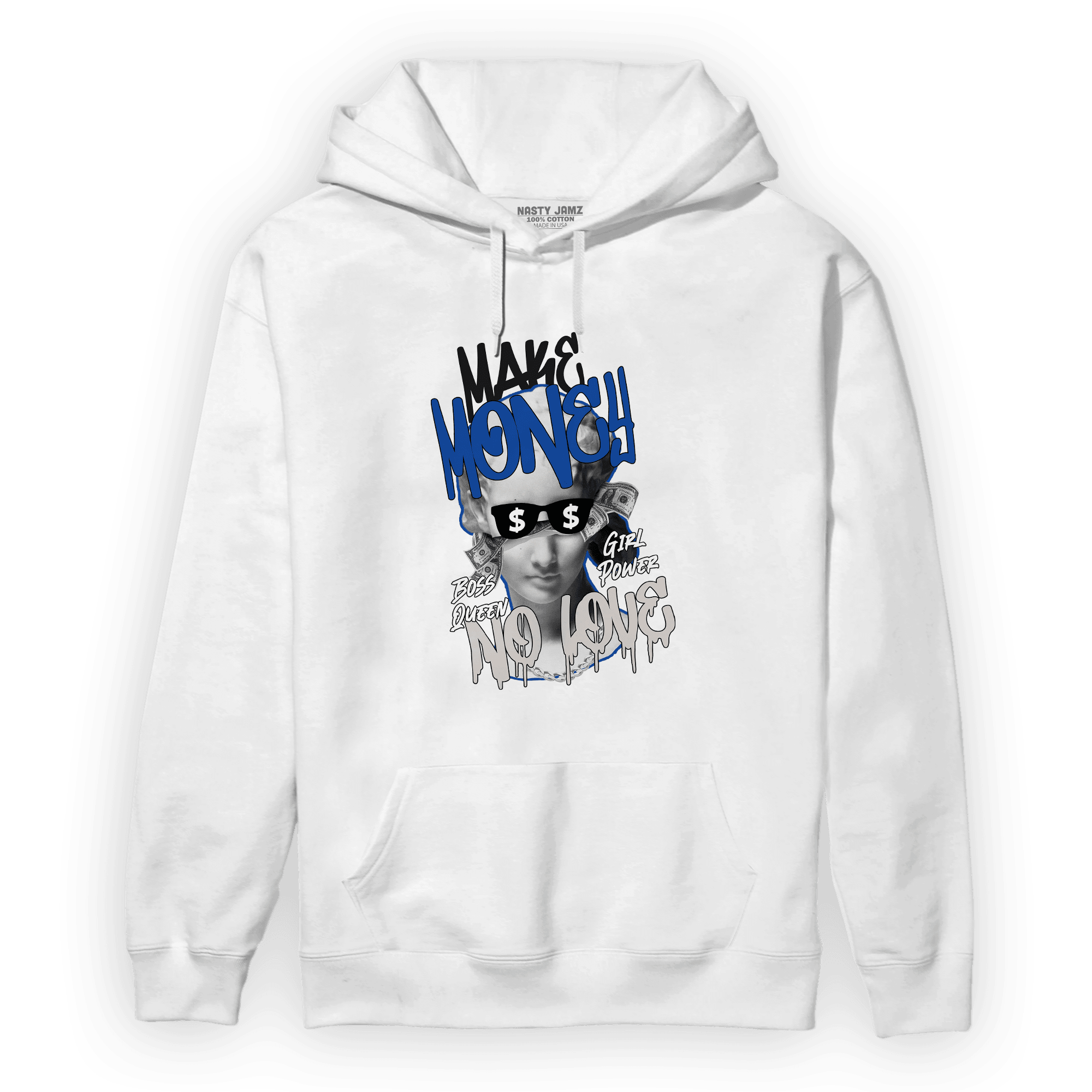 Air Max 1 86 Royal Hoodie Match Make Money No Love - NastyJamz