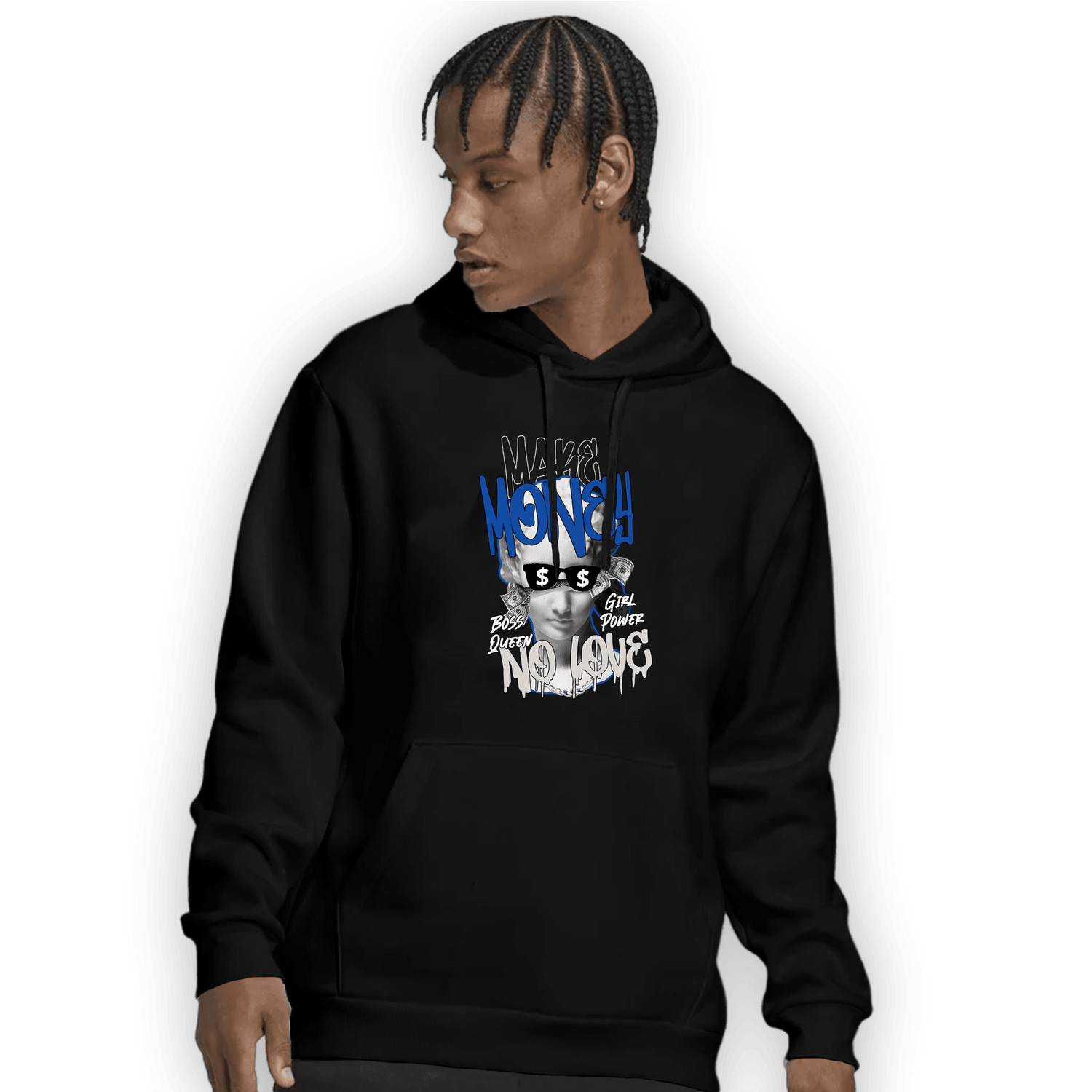Air Max 1 86 Royal Hoodie Match Make Money No Love - NastyJamz