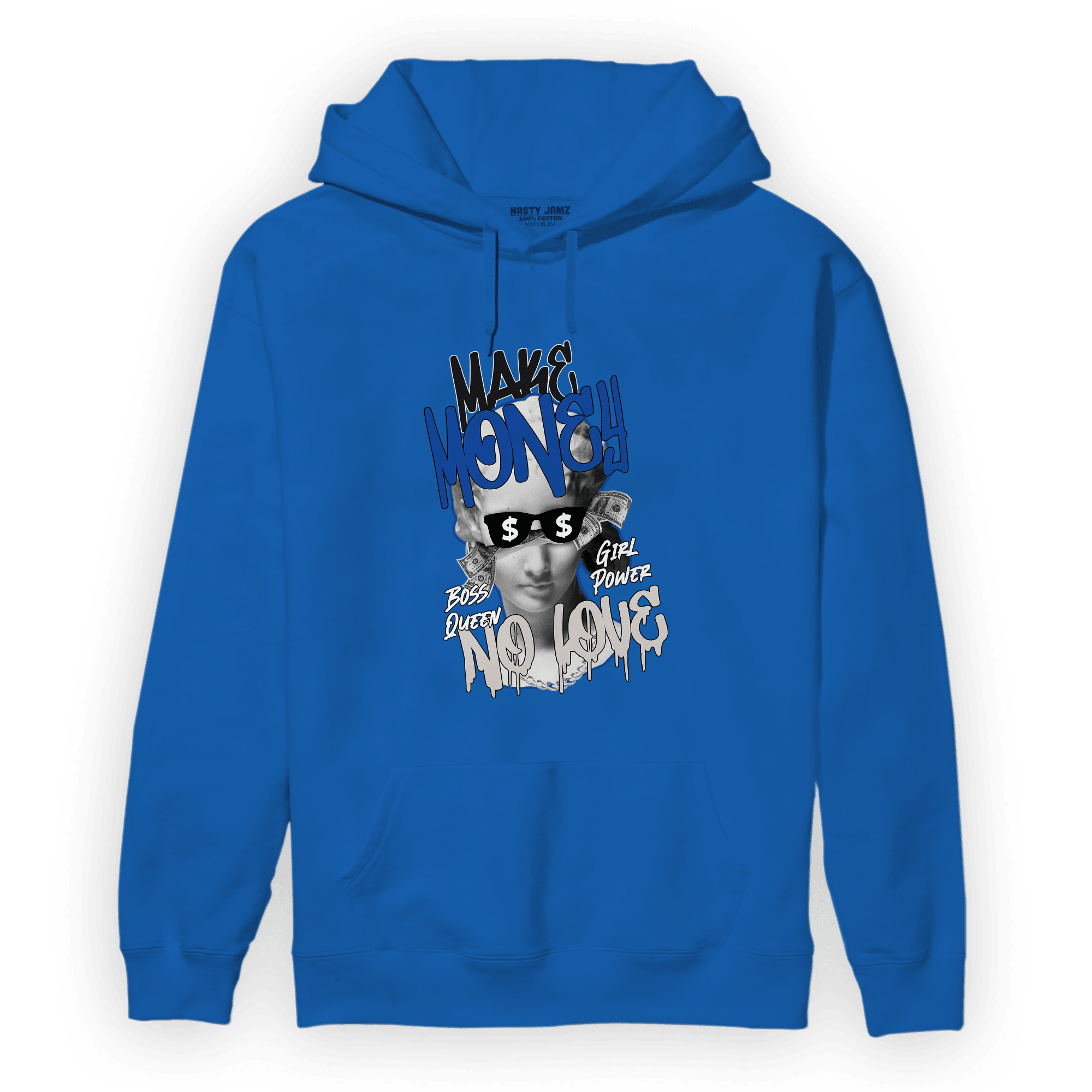 Air Max 1 86 Royal Hoodie Match Make Money No Love - NastyJamz