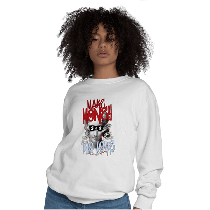 Cherry 11s Sweatshirt Match Make Money No Love - NastyJamz