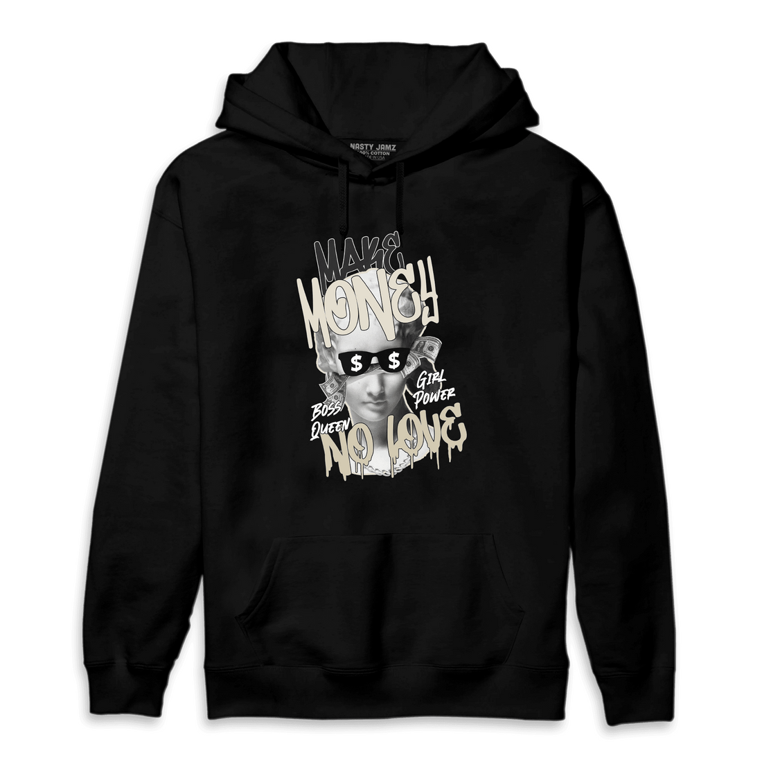 Gratitude 11s Hoodie Match Make Money No Love - NastyJamz