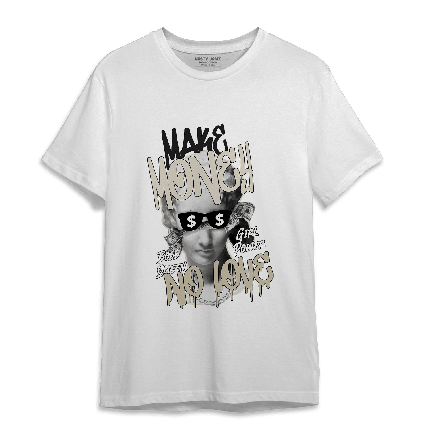 Gratitude 11s T Shirt Match Make Money No Love - NastyJamz