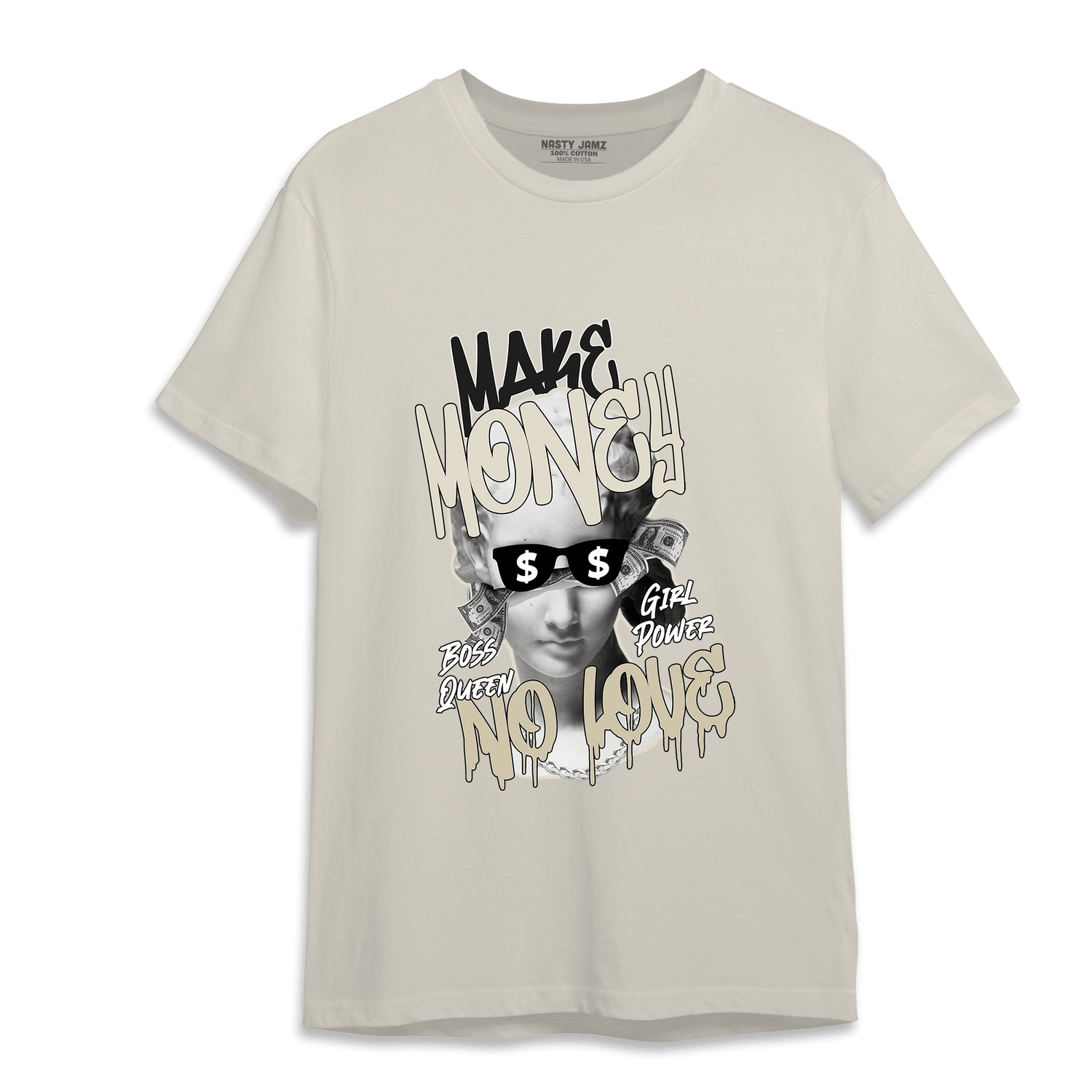 Gratitude 11s T Shirt Match Make Money No Love - NastyJamz