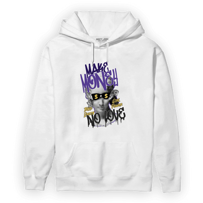 Field Purple 12s Hoodie Match Make Money No Love - NastyJamz
