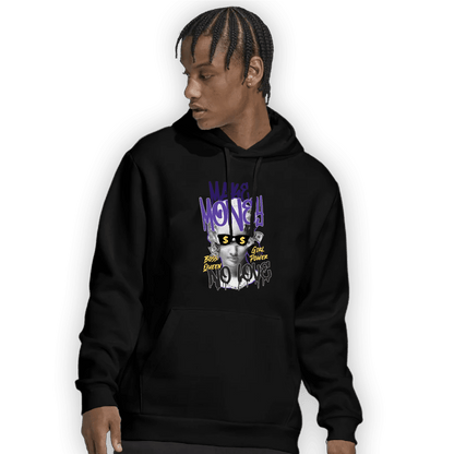 Field Purple 12s Hoodie Match Make Money No Love - NastyJamz