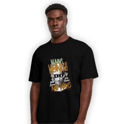 Wheat 13s T Shirt Match Make Money No Love - NastyJamz