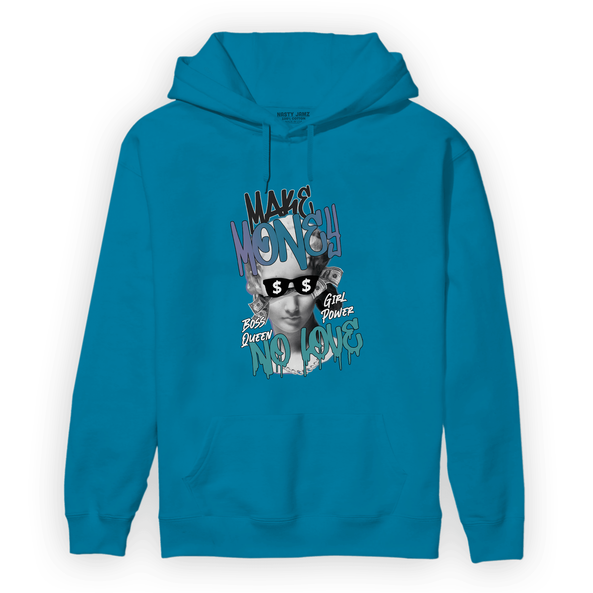 Low Love Letter 14s Hoodie Match Make Money No Love - NastyJamz