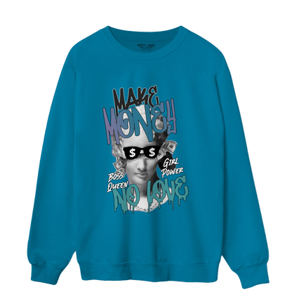 Low Love Letter 14s Sweatshirt Match Make Money No Love - NastyJamz