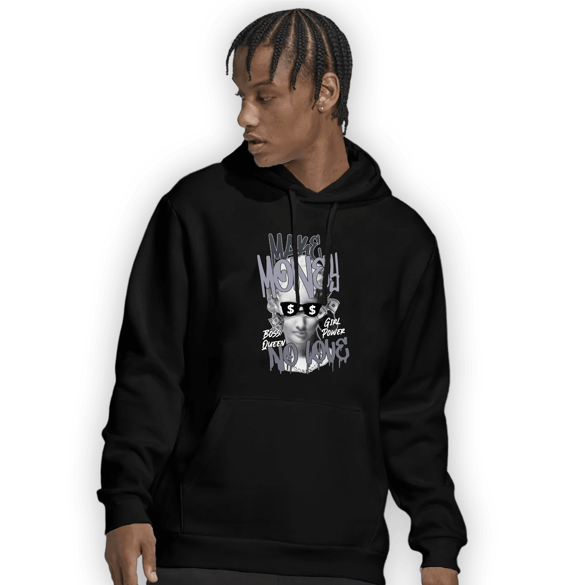 Stealth 14s Hoodie Match Make Money No Love - NastyJamz