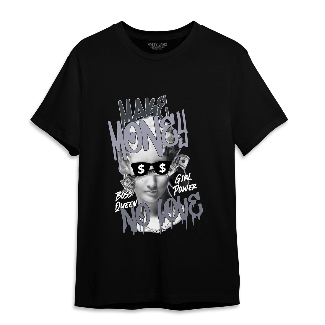Stealth 14s T Shirt Match Make Money No Love - NastyJamz