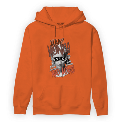 High OG Dusted Clay 1s Hoodie Match Make Money No Love - NastyJamz