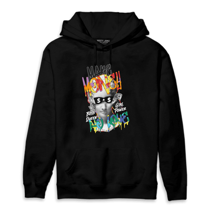 Mid GS Six Championships 1s Hoodie Match Make Money No Love - NastyJamz