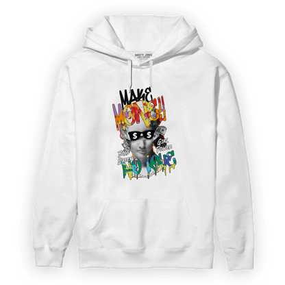 Mid GS Six Championships 1s Hoodie Match Make Money No Love - NastyJamz
