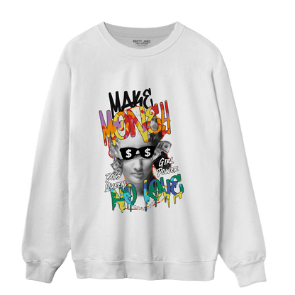 Mid GS Six Championships 1s Sweatshirt Match Make Money No Love - NastyJamz