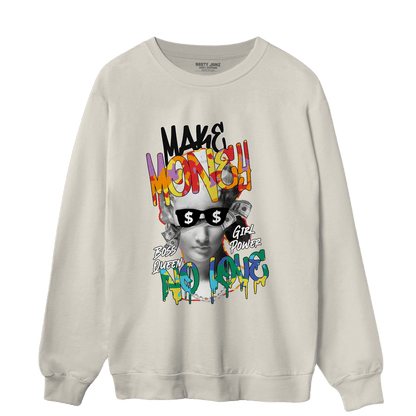 Mid GS Six Championships 1s Sweatshirt Match Make Money No Love - NastyJamz