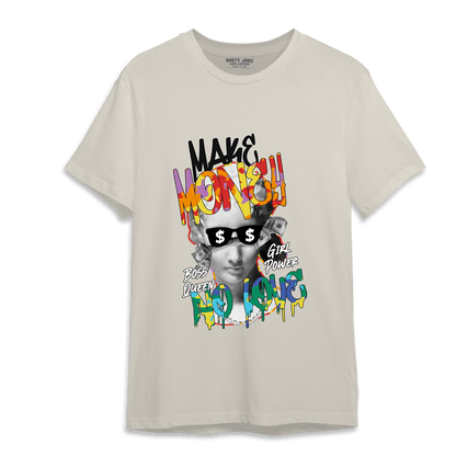 Mid GS Six Championships 1s T Shirt Match Make Money No Love - NastyJamz