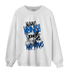 Royal Reimagined 1s Sweatshirt Match Make Money No Love - NastyJamz