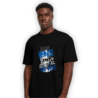 Royal Reimagined 1s T Shirt Match Make Money No Love - NastyJamz